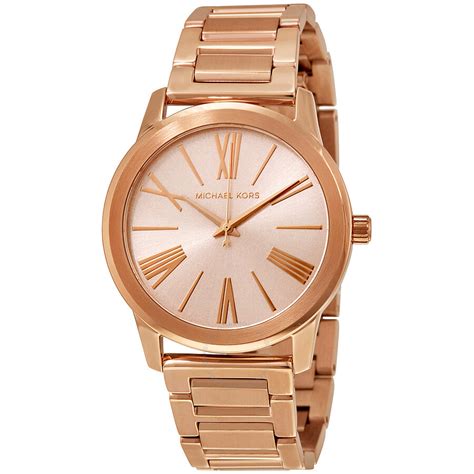 michael kors hartman watch rose gold